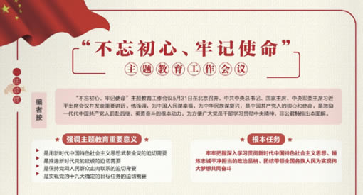 “不忘初心，牢记使命”主题教育活动